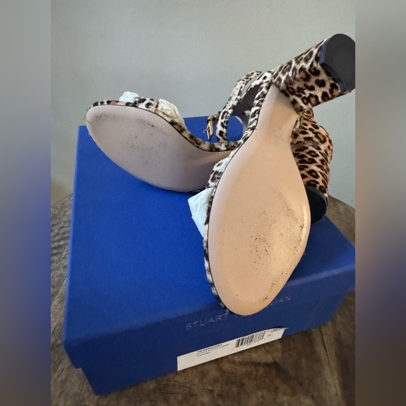 Stuart Weitzman Leopard Print Heels - Picture 2 of 2